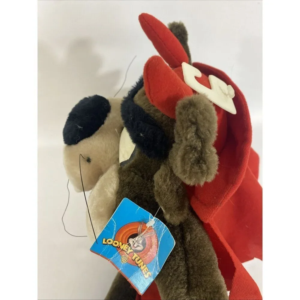 Vtg‎ 1990s Looney Tunes 17” Tazmanian Devil Plush Halloween Trick Or Treat READ